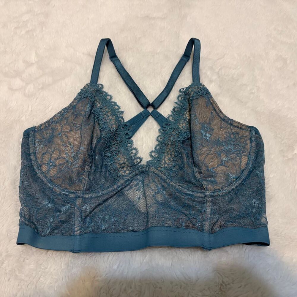 Victoria-s-secret Women's Blue Bra